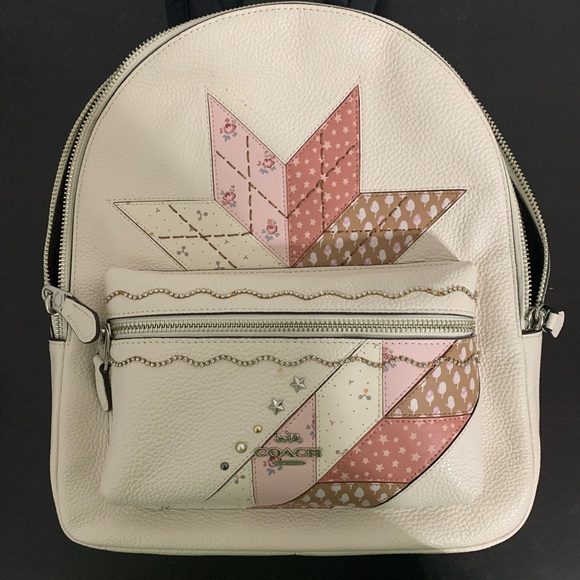 Coach Leather Backpack main image 7